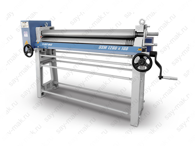 Вальцы трехвалковые SSM 1580х68